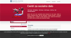 Desktop Screenshot of csd-slovenija.org